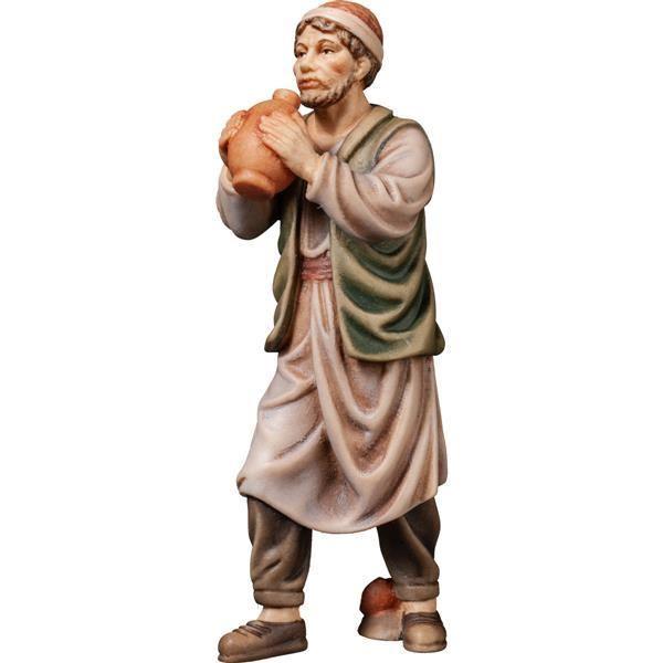 A-Hirt mit Krug Krippenfigur in Color