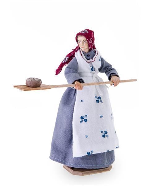 Bäuerin mit Brotschieber- Lepi Ankleidefigur-