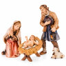 Original Lepi-Maria, Josef, Jesukind mit geschnitzte Strohwiege