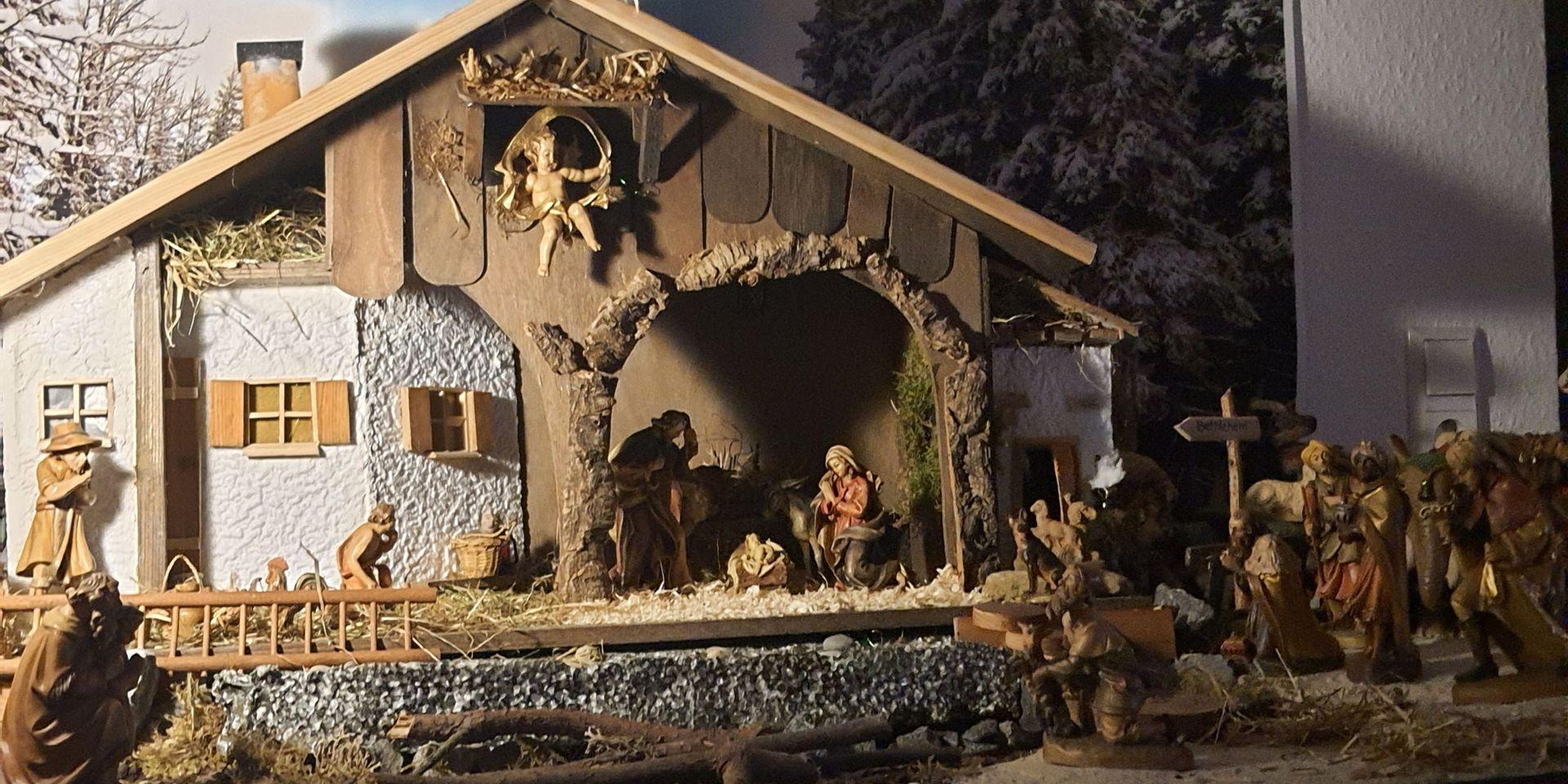 Heimtliche Krippe von Frau Ulmer