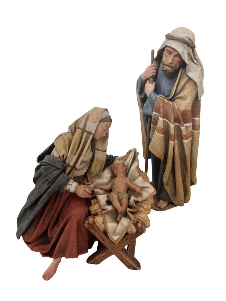 Hl.Familie-Imanuell Krippe-Neu