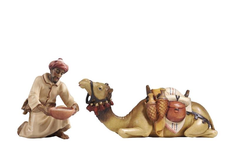 KO Kameltr.kniend-Schüssel mit Kamel liegend- Color-Bemalt-8010521_80