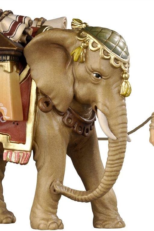 KO Treiber mit Elefant mit Gepäck- Color- Bemalt-8010511_80