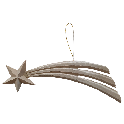 Kometstern Groß- Lindenholz-40cm