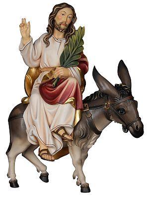 Jesus mit Palmzweig auf Esel- KD