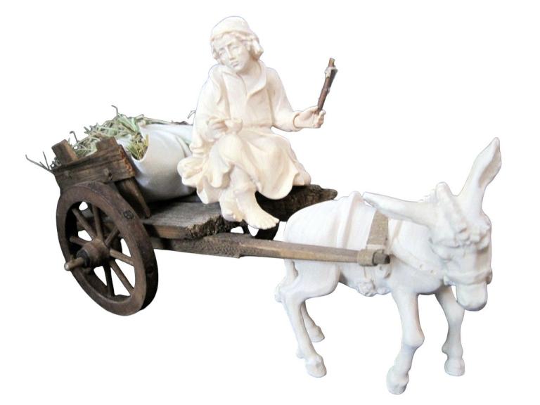 Fuhrmanngruppe - in Natur-Unbemalt-Scholer Krippe-