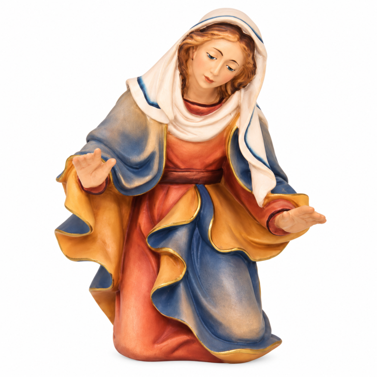 Maria Scholer Krippe orientalische Krippenfigur aus Holz
