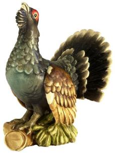 Krippenfigur Auerhahn von Bernardi