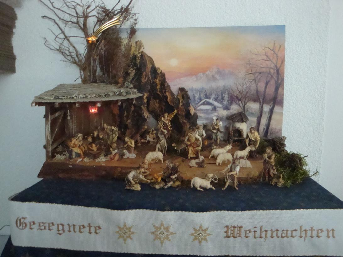 Stoffband für Weihnachtskrippen