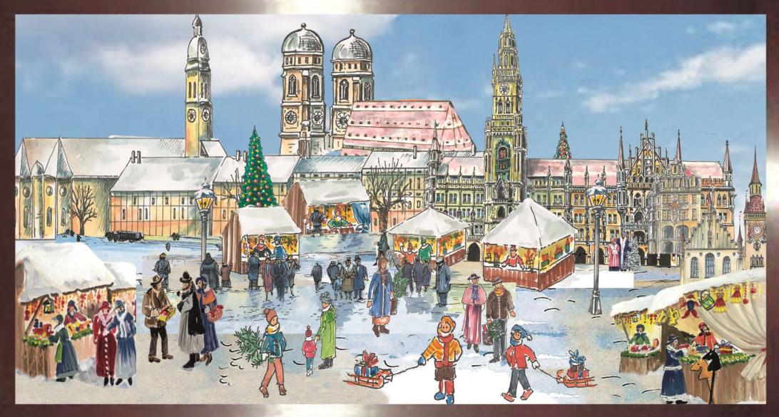 Guckkästchen-Krippe Münchner Christkindl