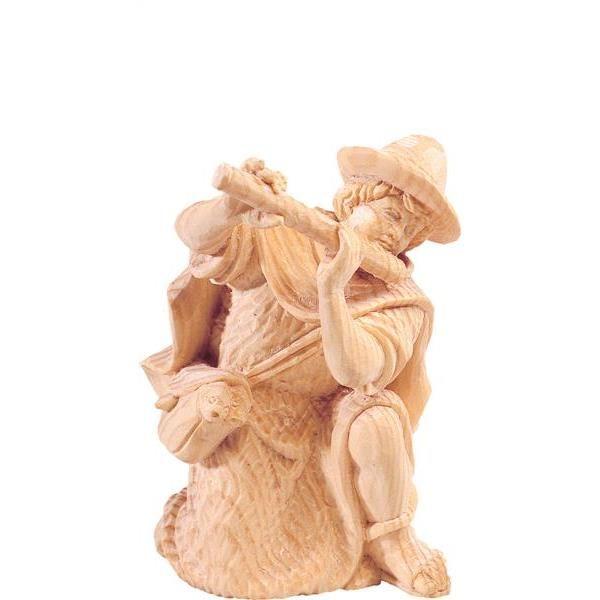 Hirt kniend R.K. -Natur-Zirbenholz-