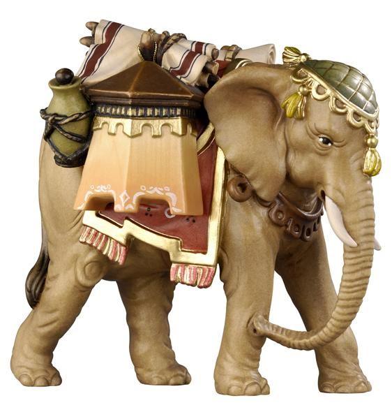 Elefant mit Gepäck Kostner Krippe