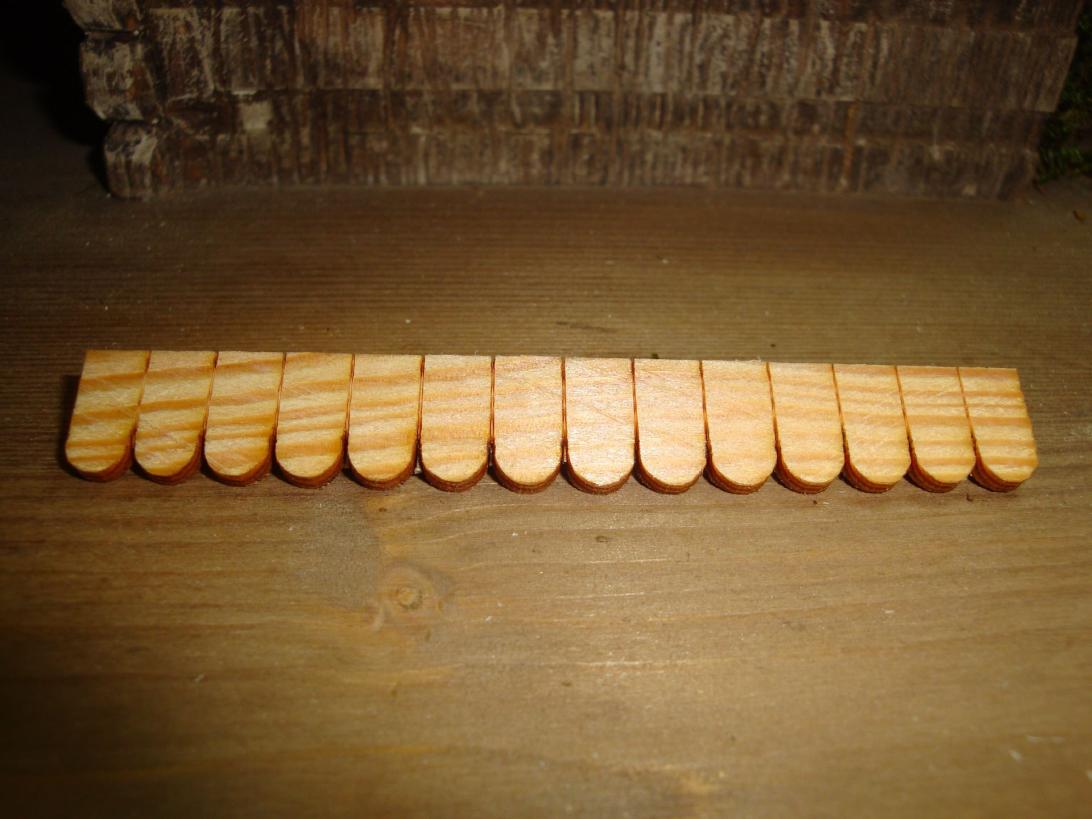 10er Reihe-Miniholzschnindel