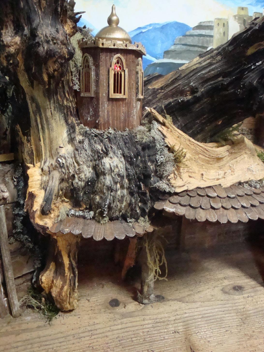 Orientalicher Stall mit Herberge und Brunnen-9