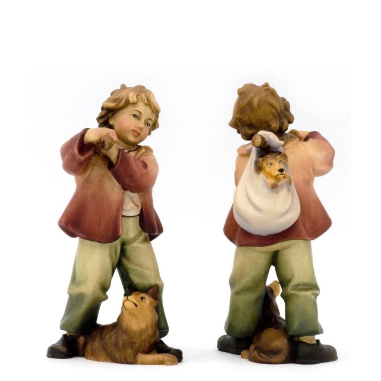 J9053Bub mit Hund-color-