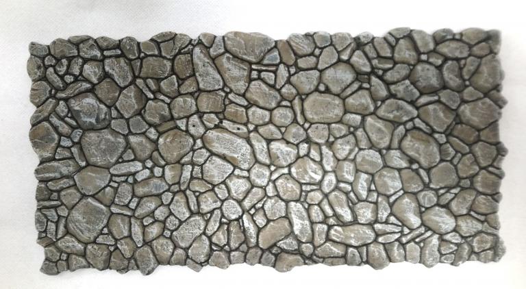Steinbodenplatten Grau
