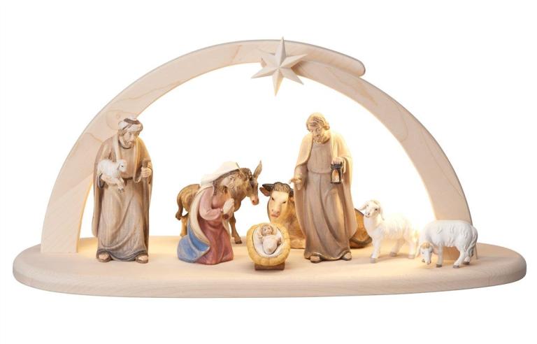 AD Set 10 teilig - Stall Leonardo mit Beleuchtung -color-776757_60