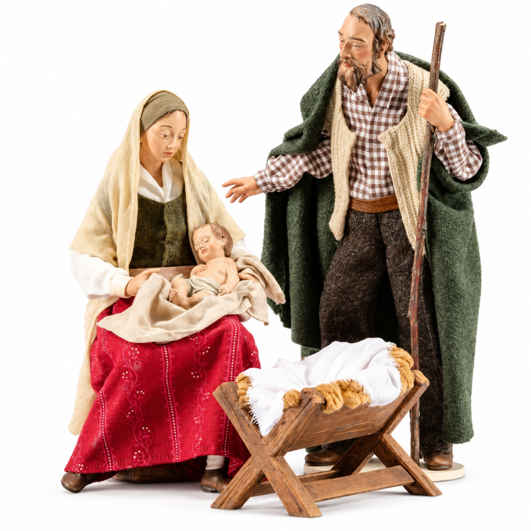 Heilige Familie Hannah Alpin mit Maria Josef und Jesuskind
