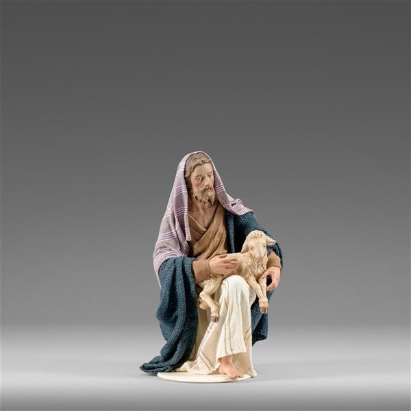 Hirt kniend mit Lamm 133367-H