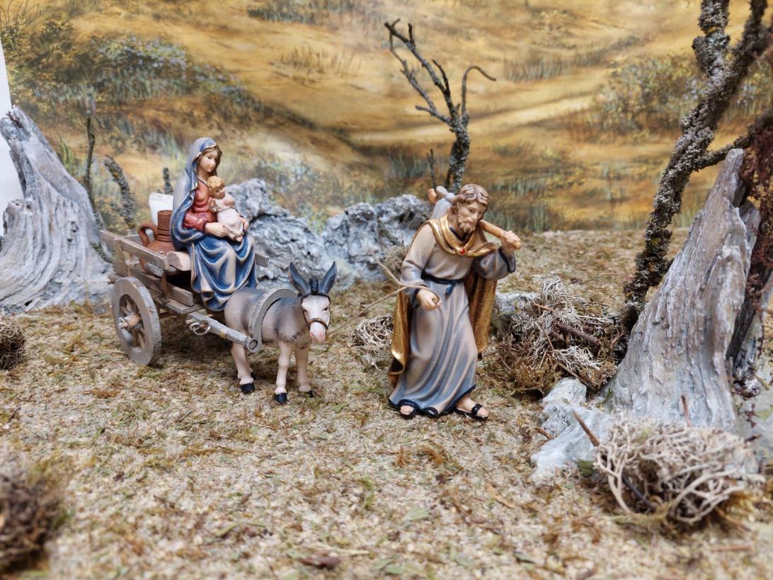 Flucht nach Ägypten-Kostner Krippe