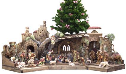 Weihnachtskrippe Orientalisch Orientalischer Krippenstall-Güpu-33