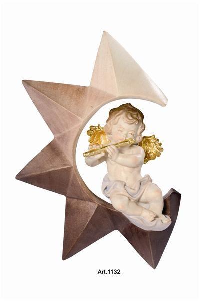 Sternengel mit Flöte 1132-Ro
