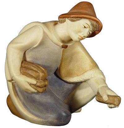 Hirte mit Holz - Rowi Krippe- Color