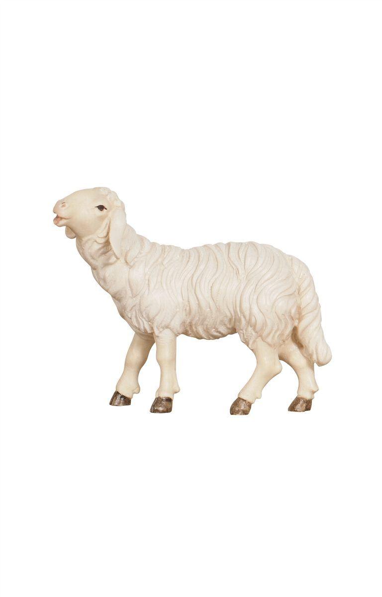 Krippenfigur Schaf fressend der Kostner Krippe in Natur