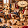 Original-Heide Krippenfiguren zum bekleiden