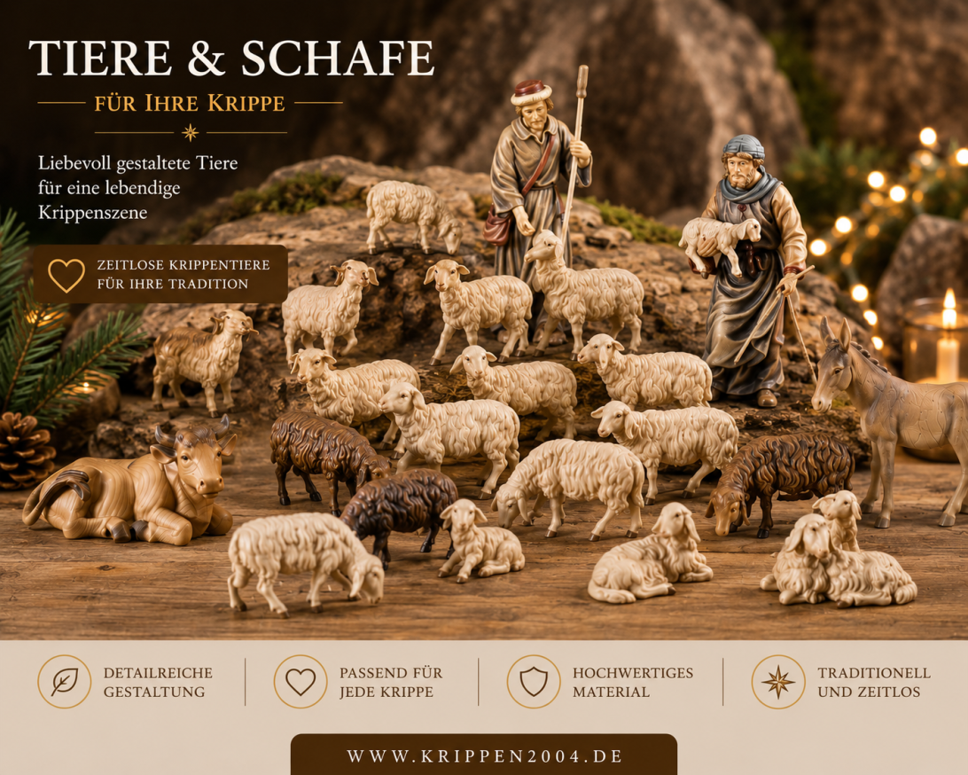 Tiere und Schafe für Fill Krippen